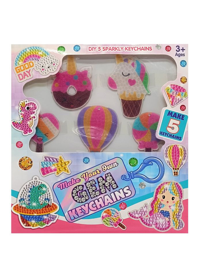 Набор для творчества Алмазная мозаика DK5007 в наборе 5 штук брелков BMW (308862126)