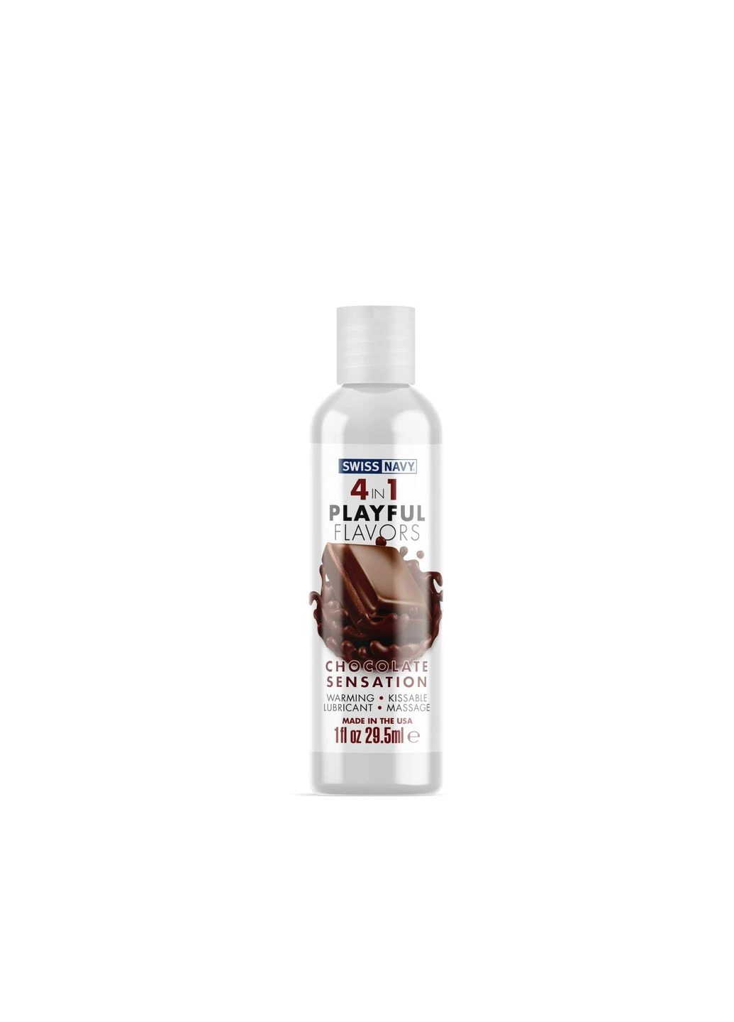 Лубрикант на водній основі 4 in 1 Chocolate Sensation 29,5 мл Swiss Navy (396850728)