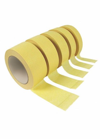 Малярная лента клейкая Премиум 25 мм х 50 м, 150 мкм, упаковка 50 шт No Brand (316091565)