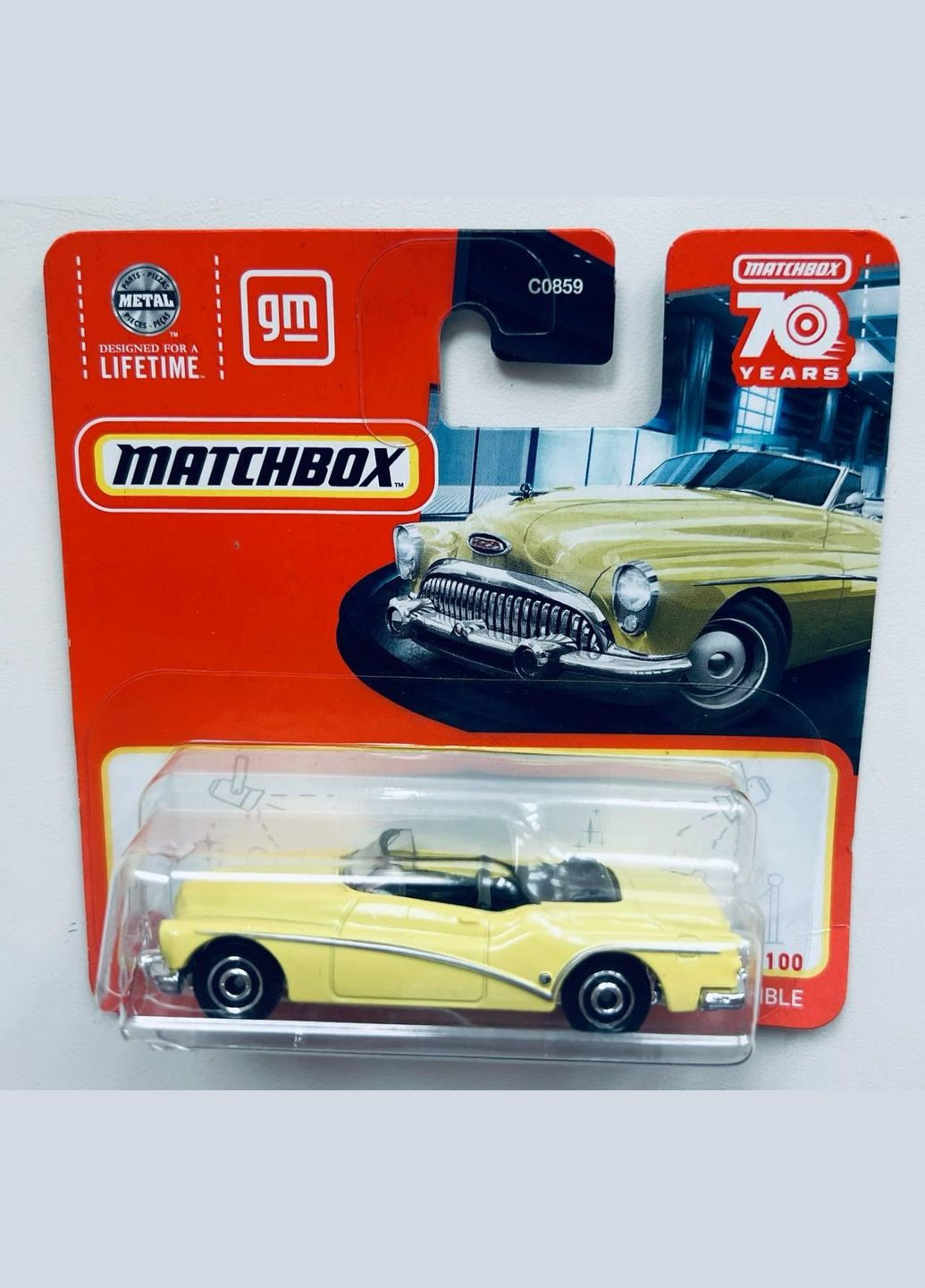 Колекційна модель автомобіля №32 - 1953 Buick Skylark Convertible (присвячена 70-річчю ) Matchbox (335418775)