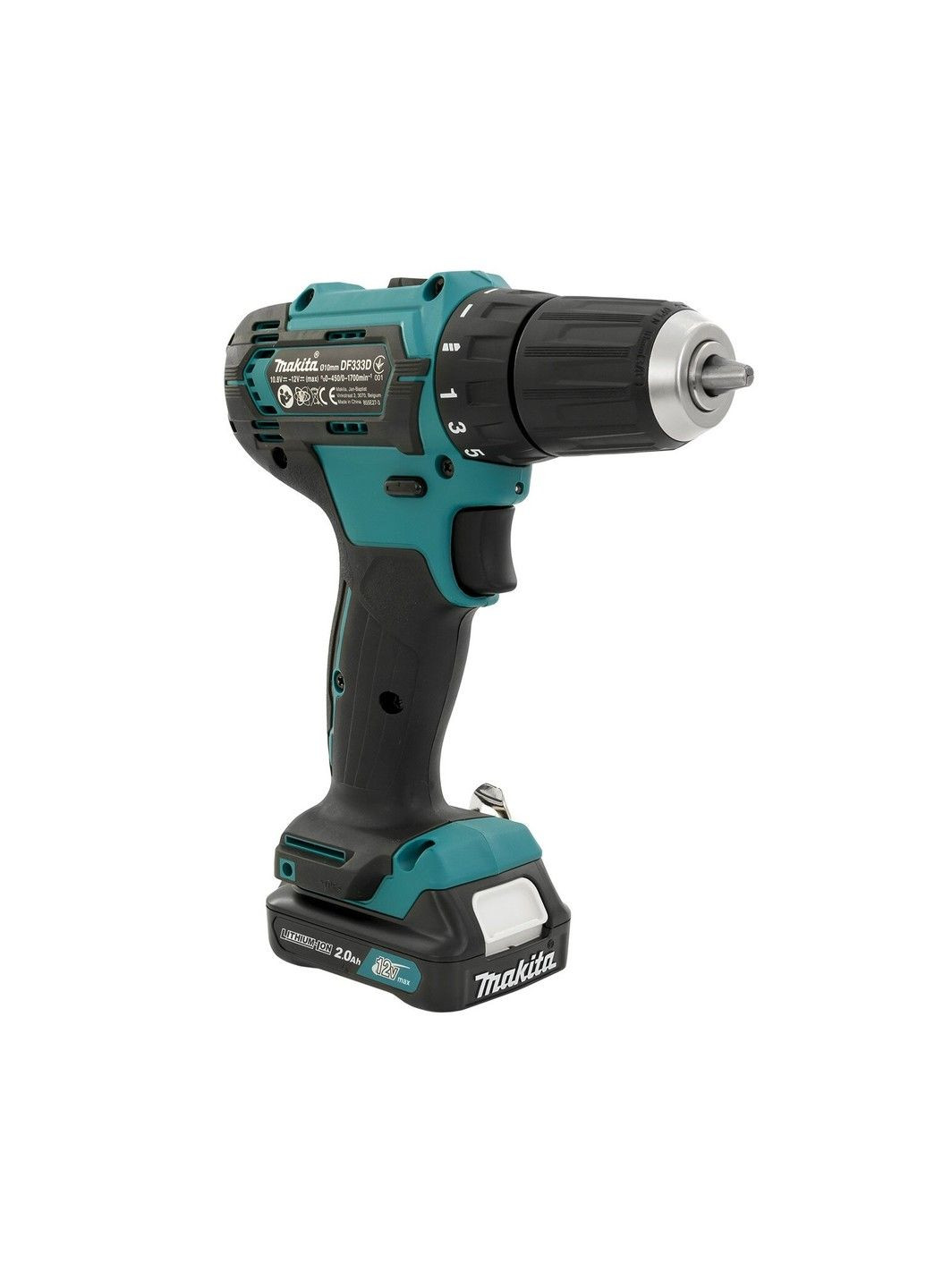 Шуруповерт аккумуляторный DF333D BEO3 (30 Нм, 0.8-10 мм, CXT) Makita (323135633)