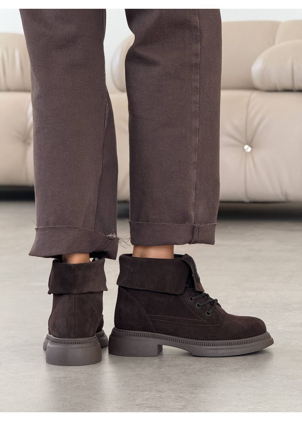 Зимові черевики AURIS з відворотом No Brand (362264970)