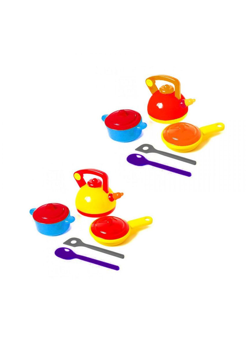 Ігровий набір посуду "Юна господиня" (5 предметів) (048/14) Bamsic (362432516)