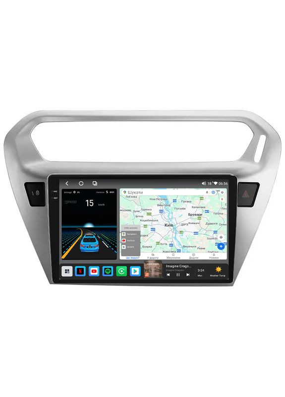 Штатная магнитола M6 Plus Peugeot 301 C-Elysee CElysee (2012 - 2016) CarPlay QleD Mekede (351868050)