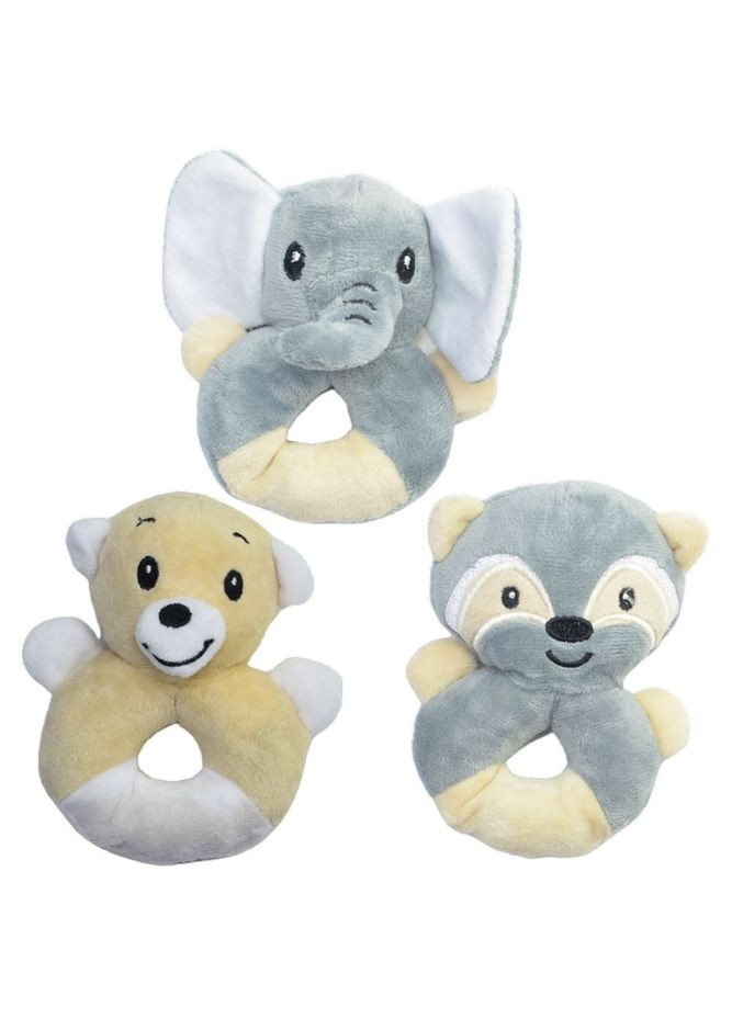 Развивающая игрушка с мягким кольцом Мишка () Lindo F 1021 (328396949)