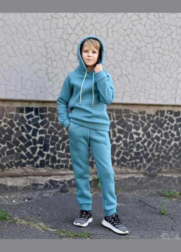 Голубой зимний костюм для мальчика hc (h001-6314-025-4) No Brand