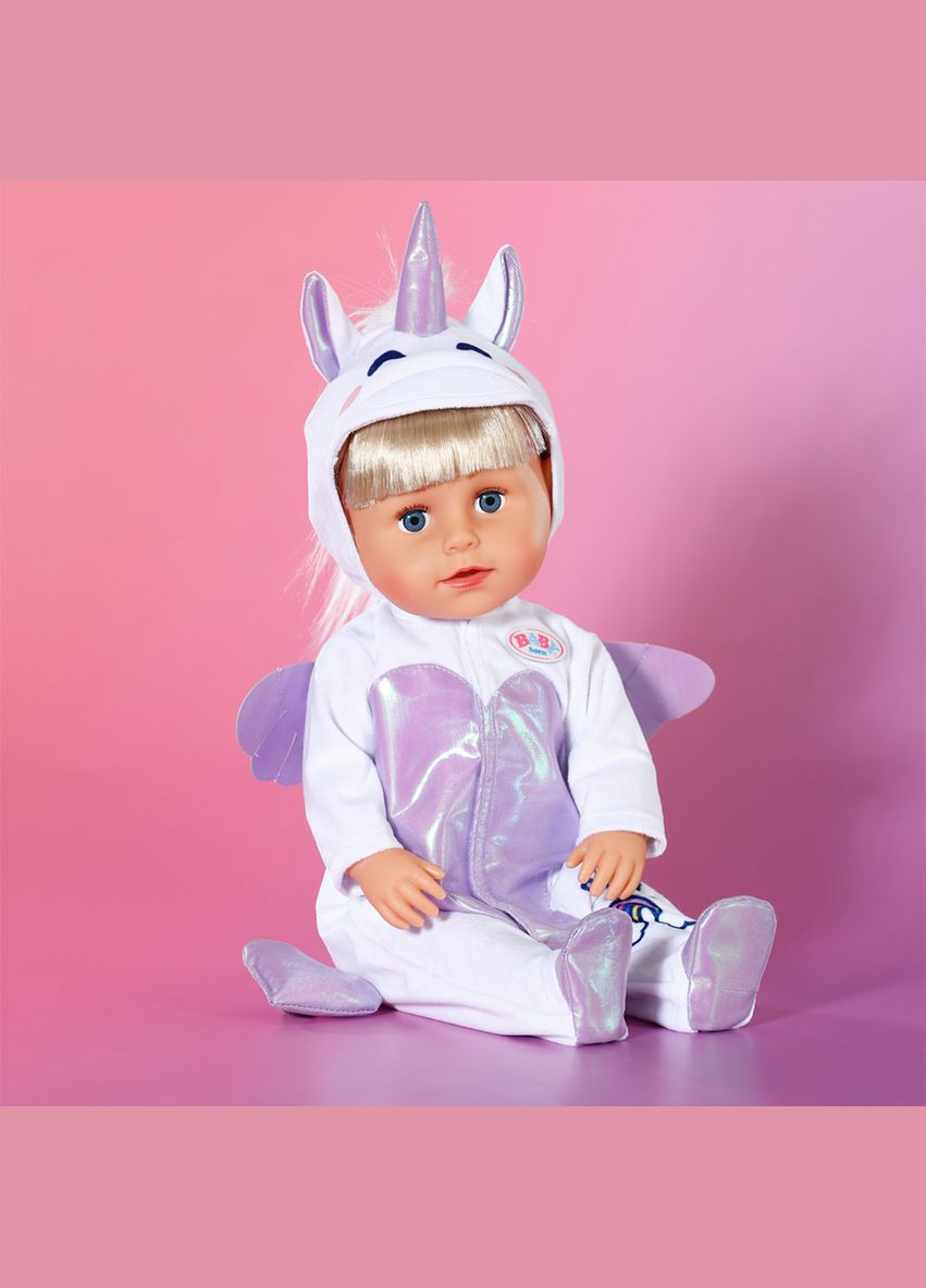 Одежда для куклы Baby Born Комбинезон единорога, 43 см () Zapf 838266 (333299251)