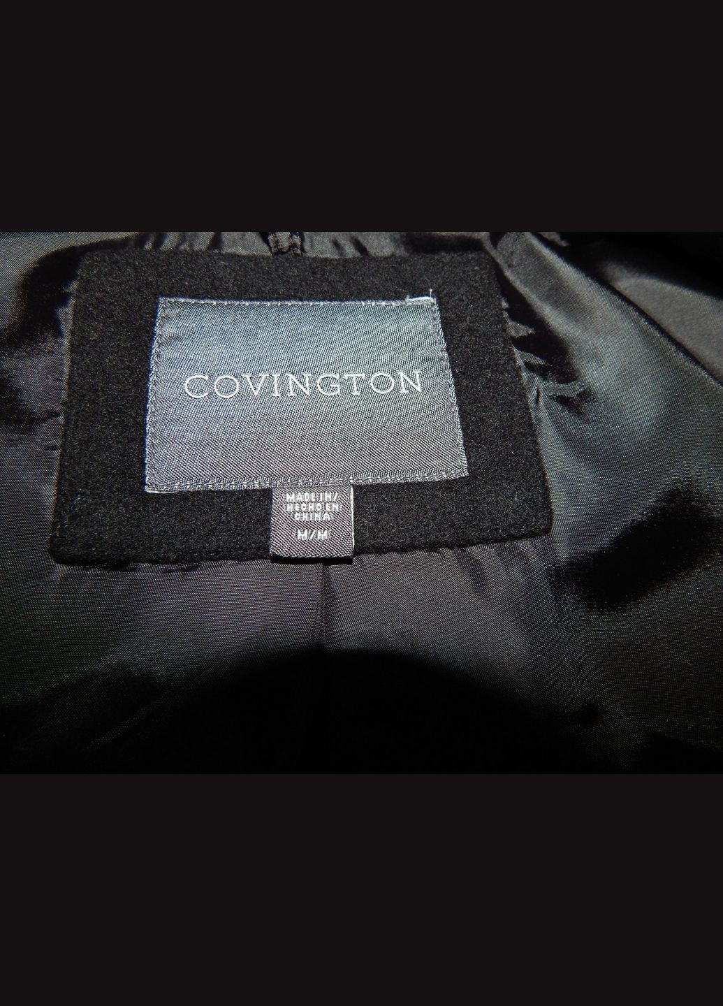 Синяя демисезонная мужская шерстяная демисезонная куртка covington оригинал р.48-50 375kmd No Brand