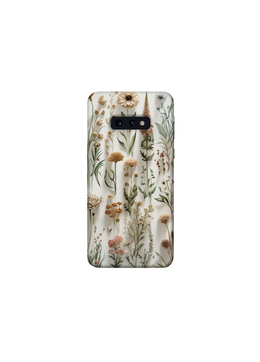 Чехол на Samsung Galaxy S10e Floral design ver.2 Frontalka (361336110)