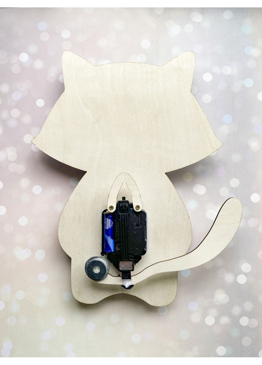 Детские часы настенные с маятником:: Кот (33х28 см) Creative (360706894)