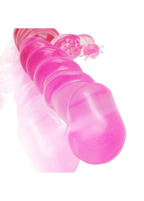 Фиолетовый вибратор С лубрикантом стимулятор точки G и клитора No Brand (340914575)