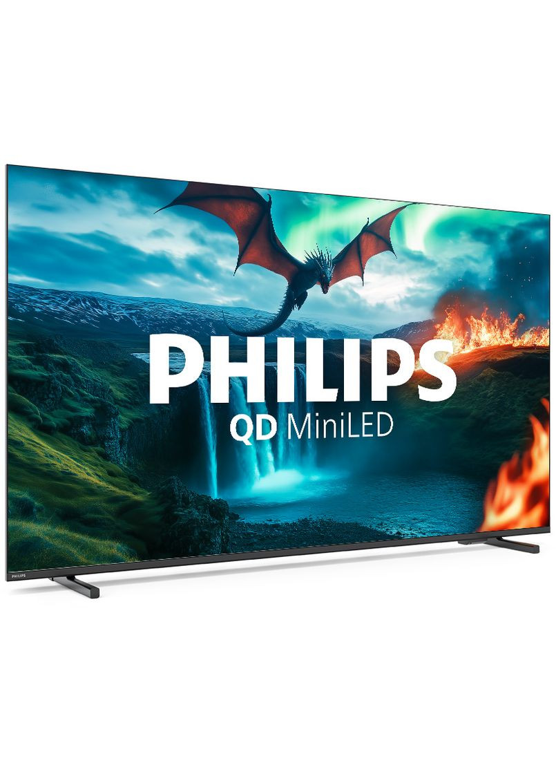 Телевізор 55" 55MLED820/12 MiniLED 4K 60Hz Smart Titan OS Black Philips (362712782)