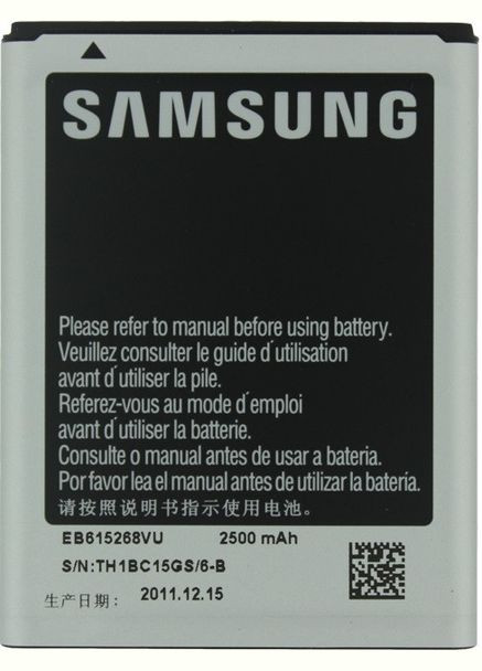 Акумуляторна батарея Samsung Note N7000/i9220 — EB615268VU 2500 mAh OEM (279826699)