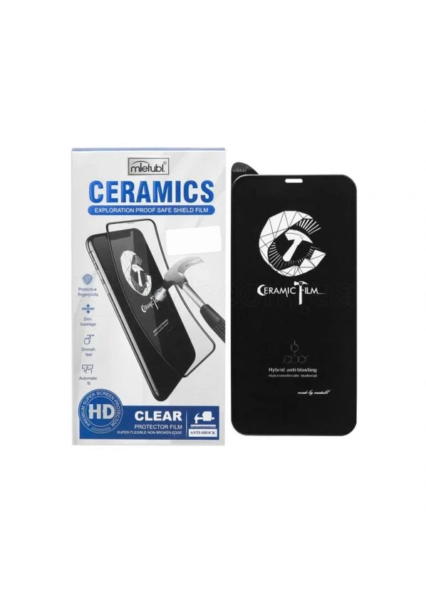 Защитная пленка Ceramic Film для Apple iPhone 0,3 мм черная No Brand 12 mini (400876039)