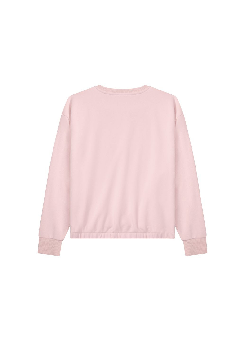 Pepperts свитшот двунитка для девочки lidl 439630 розовый спортивный хлопок, полиэстер, трикотаж