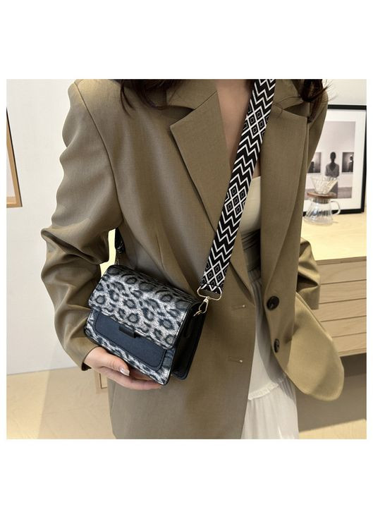 Женская сумка 9588 кросс-боди леопардовая No Brand (344446631)
