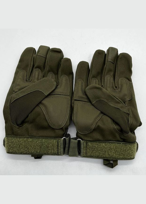 Перчатки XL военные тактические олива зеленые No Brand (299460953)