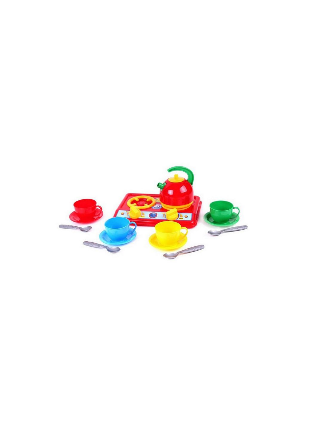 Детская игрушечная плита "Галинка 3" " 1585TXK, с чайным сервизом ТехноК (283324827)