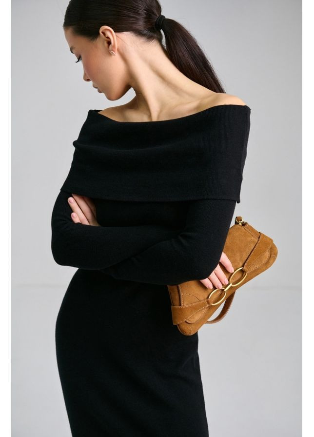 Чорна сукня 2824 чорний Triko Bakh