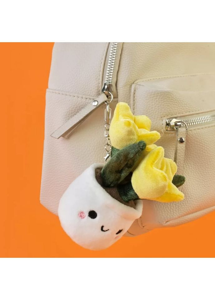 Мягкая игрушка-брелок "Цветочки" Plush and Co PLC25057, 10 см Bambi (373168070)