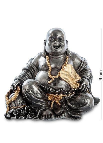 Статуэтка Хотэй символ благополучия и веселья 9х11х7 см 1903480 полистоун Veronese (302238930)