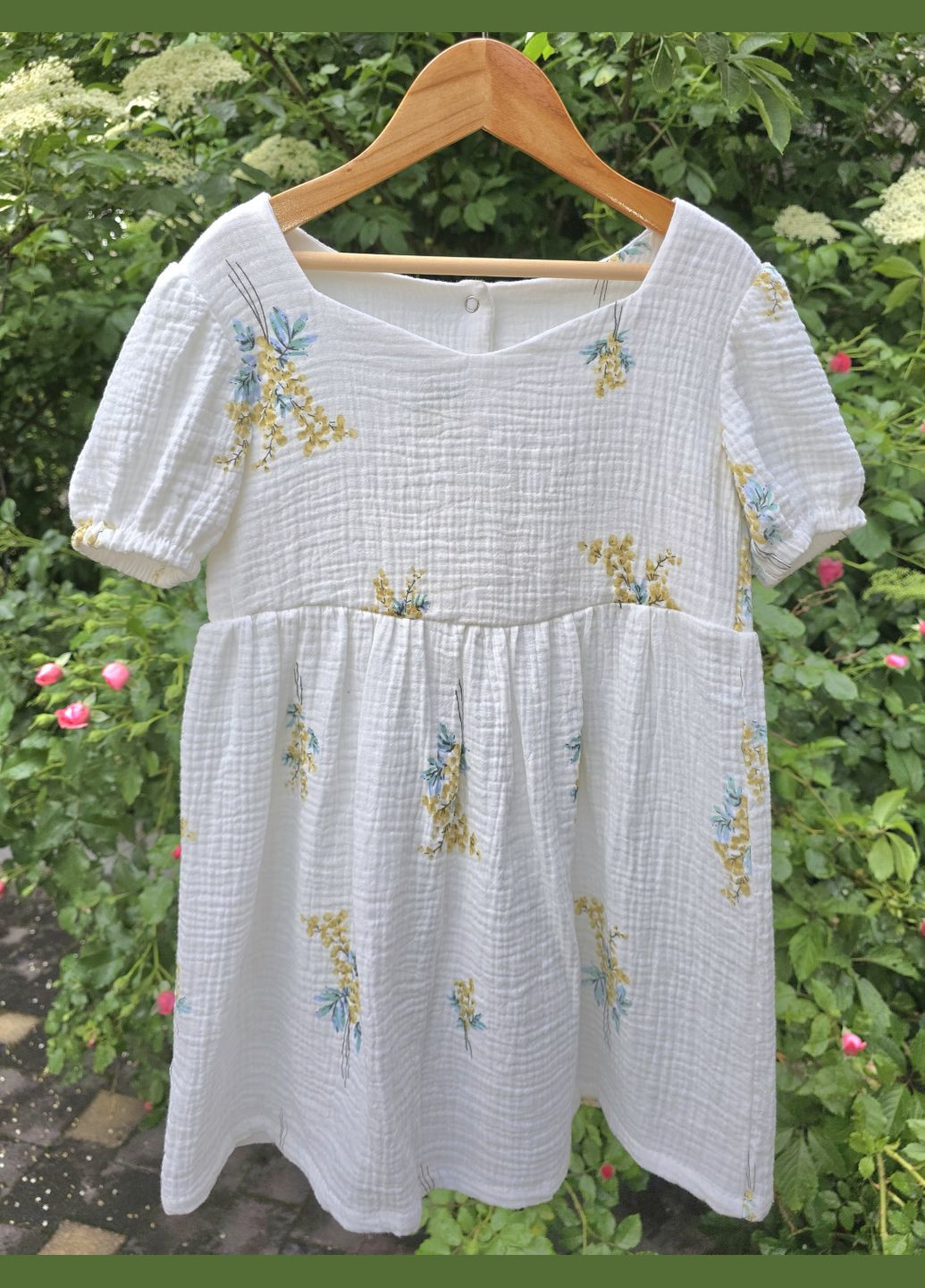 Молочна сукня літня муслін бавовна No Brand (337170257)