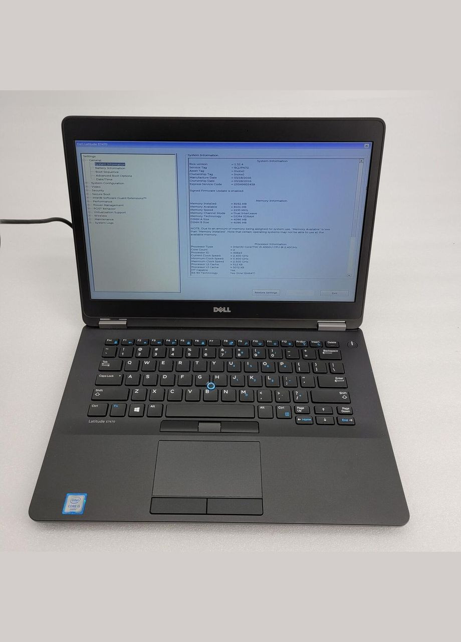 Ноутбук Latitude E7470 14 HD intel core i7 6600U/8Gb/256Gb SSD/ WebCam / HDMI /OEM_DM Windows 11 Pro Dell (335814567)