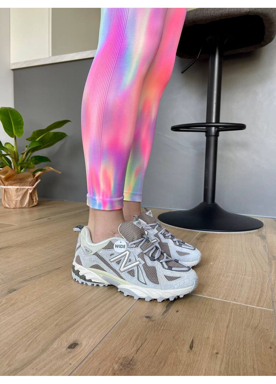 Кроссовки New Balance 610 Brighton Grey Mushroom ML610TE Нью Беланс 610 No Brand светло-коричневые демисезоны (366196234)