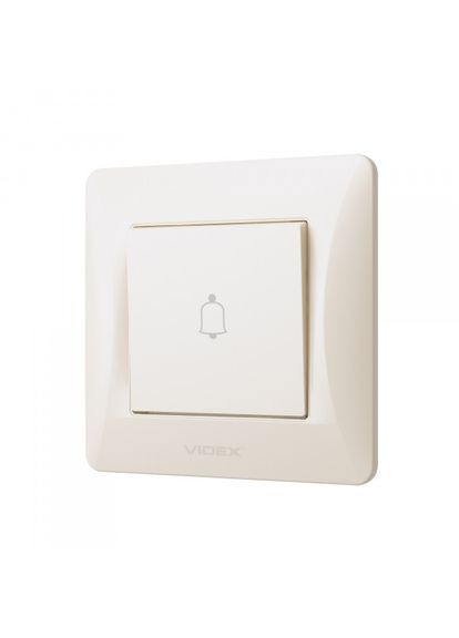 Кнопка звонка кремовая BINERA Videx (366298260)