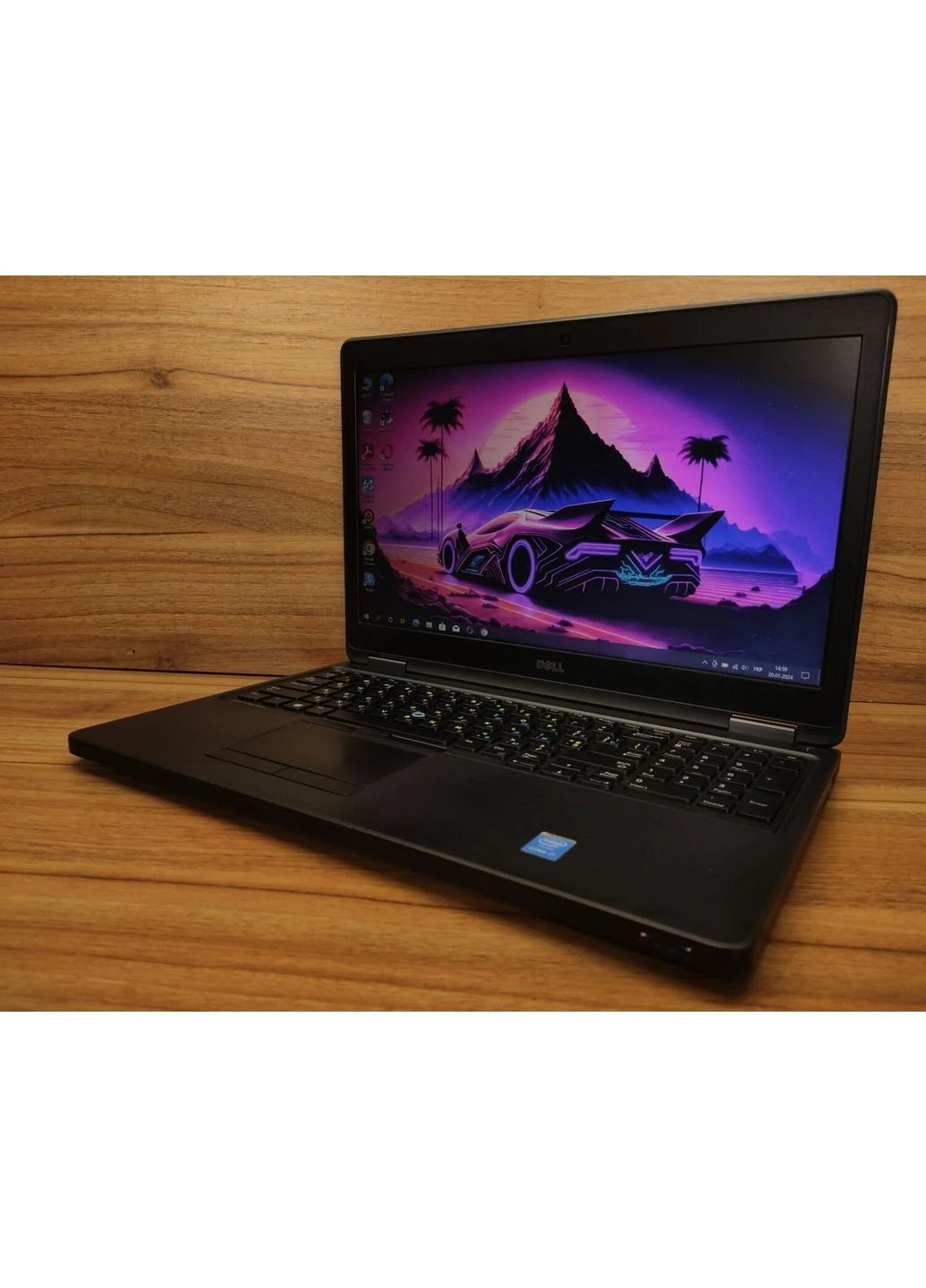 Ноутбук Latitude E5550 / 15.6" (1366x768) TN / Intel Core i7-5600U (2 (4) ядра по 2.6 - 3.2 GHz) / 12 GB DDR3 / 256 GB SSD / Dell (398146685)