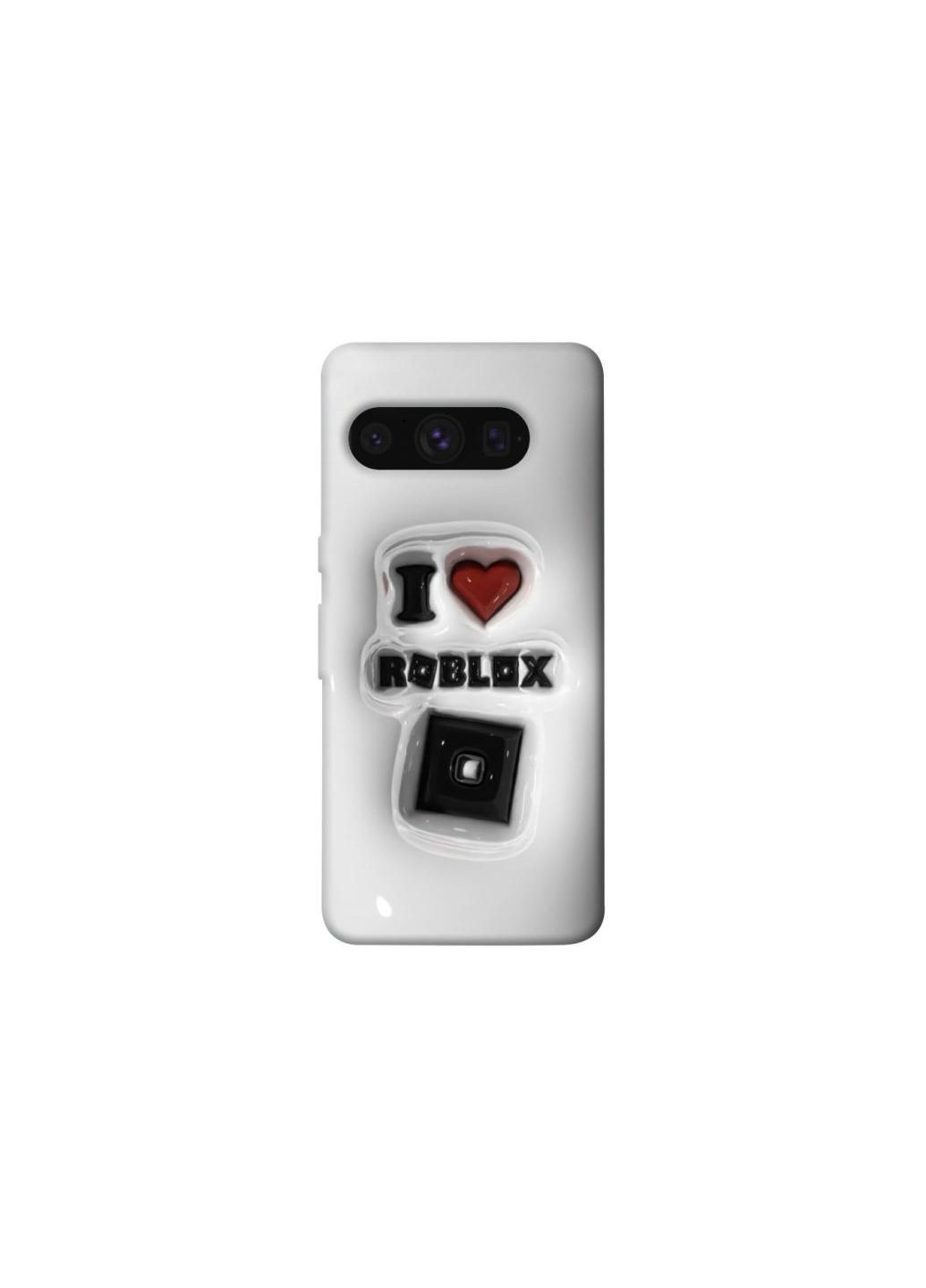 Чехол на Google Pixel 8 Pro I love Roblox Frontalka (354666446)