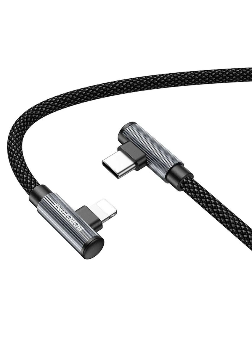 Кабель BU50 elbow magnetic PD charging data cable iP Black Borofone (305772454)