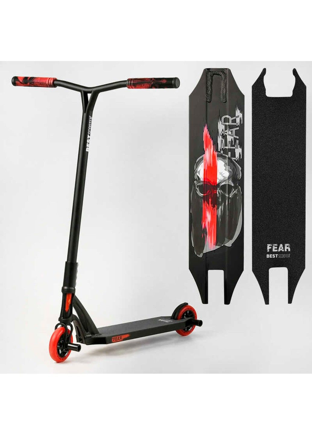 Самокат трюковый с полиуретановыми колесами Best Scooter (305823991)