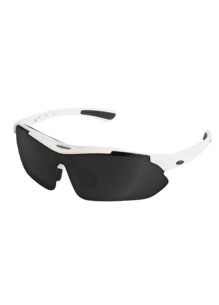Защитные очки тактические white с поляризацией 5 линз One size+ Solve (339111060)