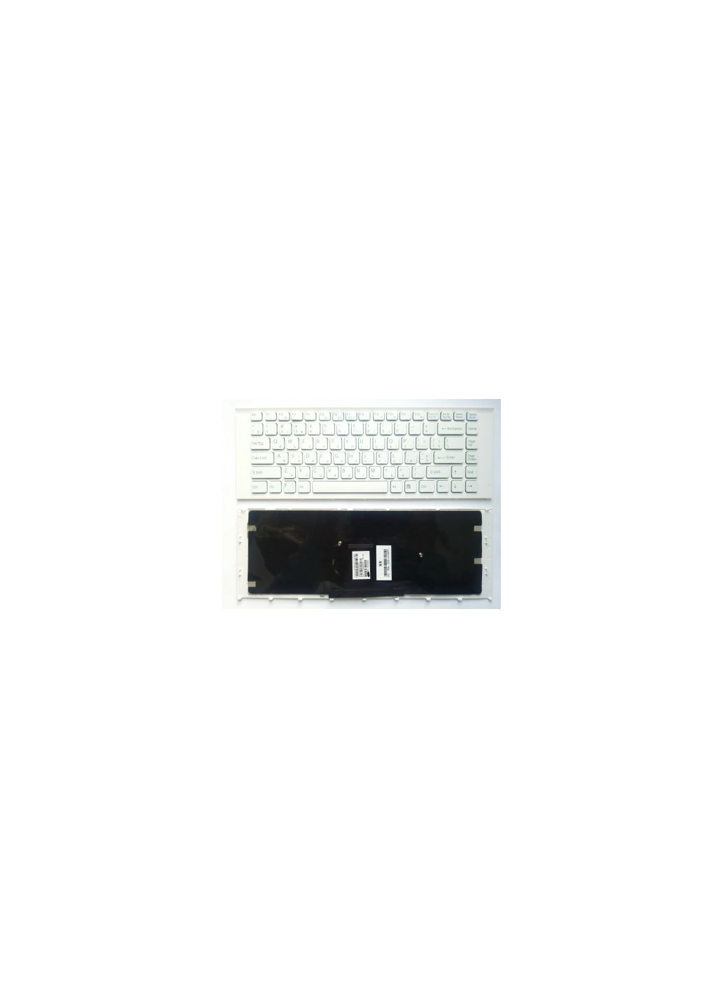 Клавиатура ноутбука VPCEA Series белая с белой рамкой RU (A43576) Sony vpc-ea series белая с белой рамкой ru (276706351)