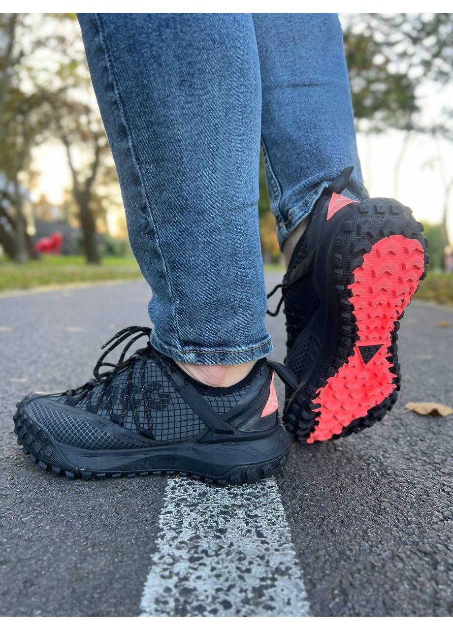 КРОСІВКИ ЖІНОЧІ NIKE ACG MOUNTAIN FLY LOW BLACK НАЙК АСЖ МАУНС ФЛАЙ No Brand чорні демісезони (367167148)