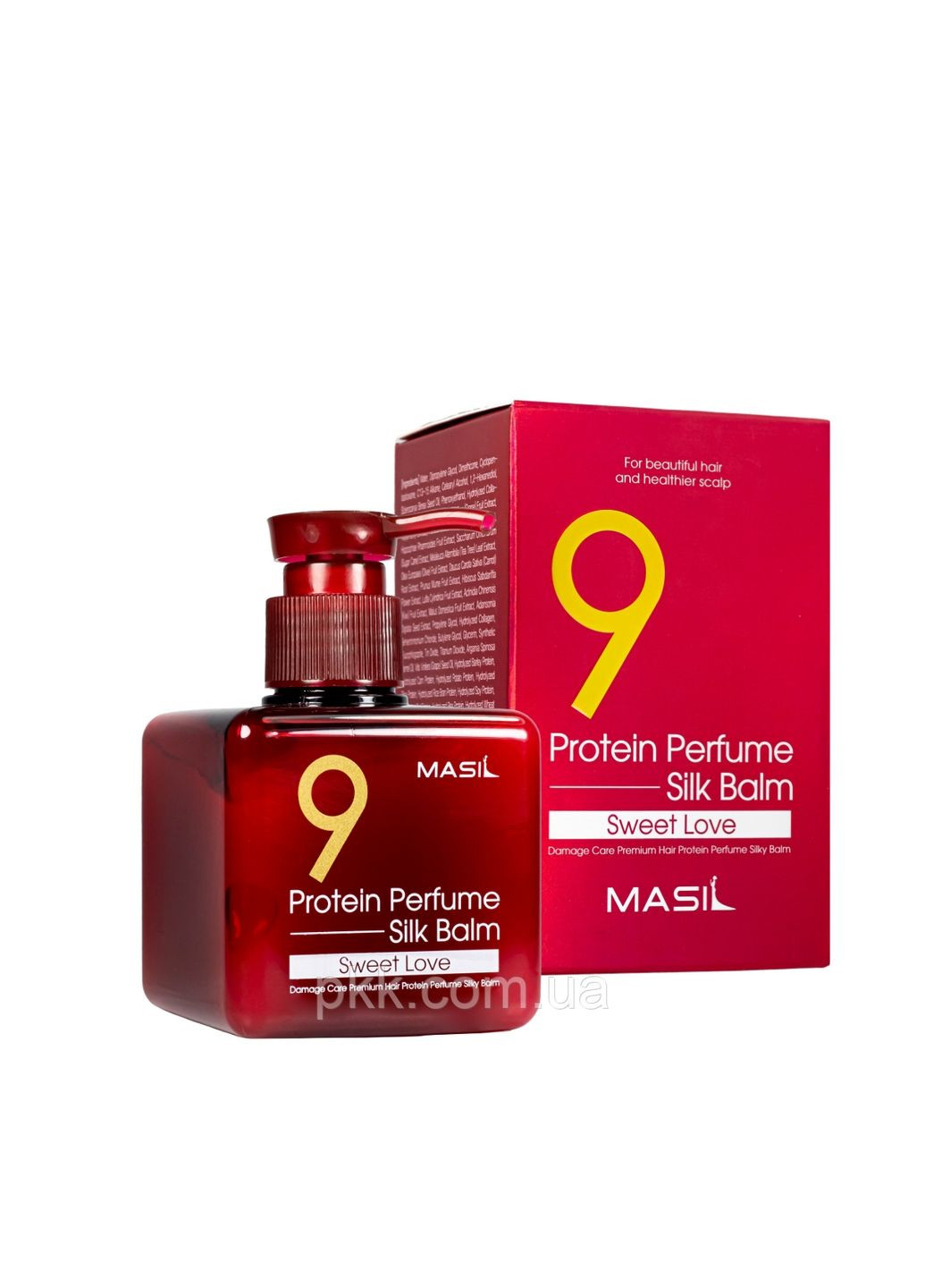 Бальзам для поврежденных волос парфюмированный 9 Protein Perfume Silk Balm Sweet Love MASIL (279313547)