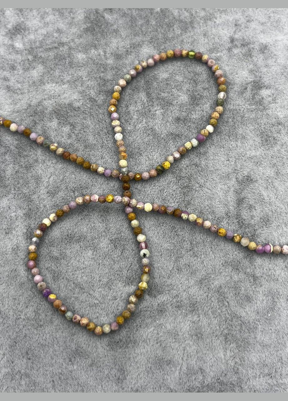 Лепидолит на нитке без замка 2 мм 40 см No Brand (311678243)