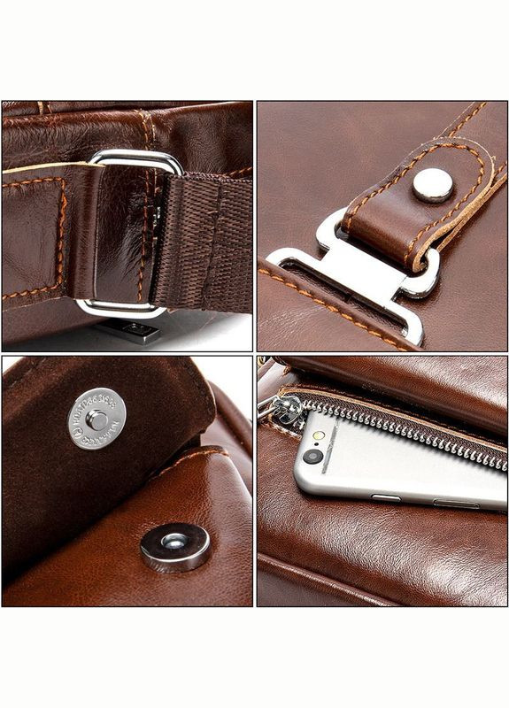 Мужская черная сумка через плечо Bexhill BD10-8516A Joynee (315772602)