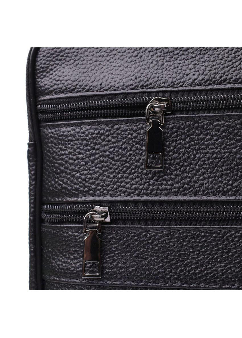 Містка чоловіча сумка з ручкою для перенесення в руці з натуральної шкіри 23023 Vintage (366880722)