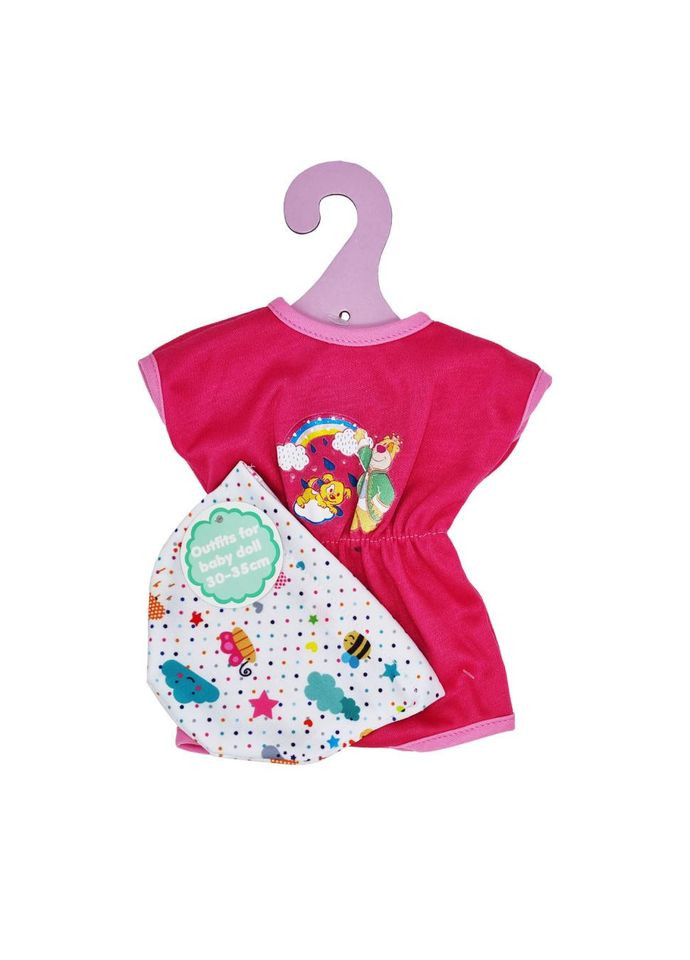 Ігровий набір "Плаття для ляльки Веселка" YLC235P з шапочкою No Brand (330608111)