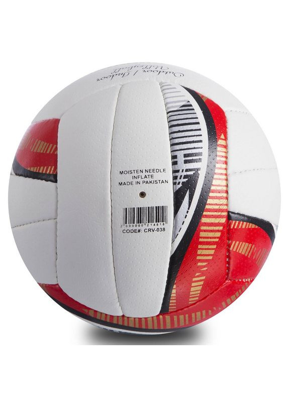 Волейбольный мяч Composite Leather (бело-красный) CRV-038 Core (369141813)