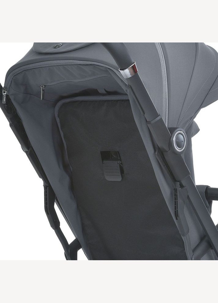 Коляска детская BEYA Midnight Gray прогулочная с чехлом для ножек в комплекте Серая (ME 1127-B) El Camino (334003775)