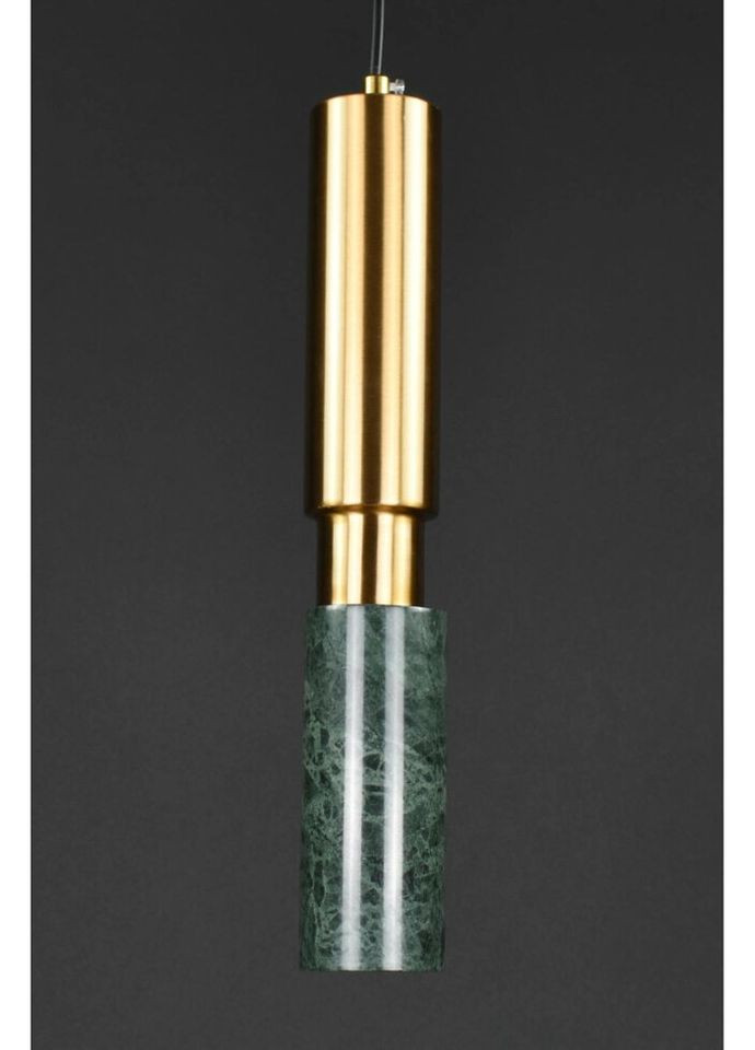 Люстра подвесная на 1 лампочку 27380 Латунь 45-150х10х10 см. Sunnysky (335975415)