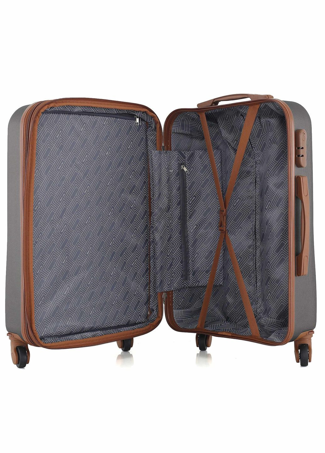 Чемодан 24" (M) Graphite (T5711-2) Semi Line (315936873)