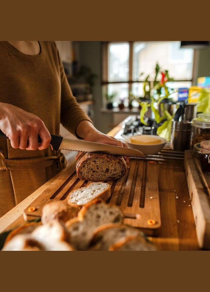 Нож для хлеба Functional Form 21 см (1057538) Fiskars (314863098)