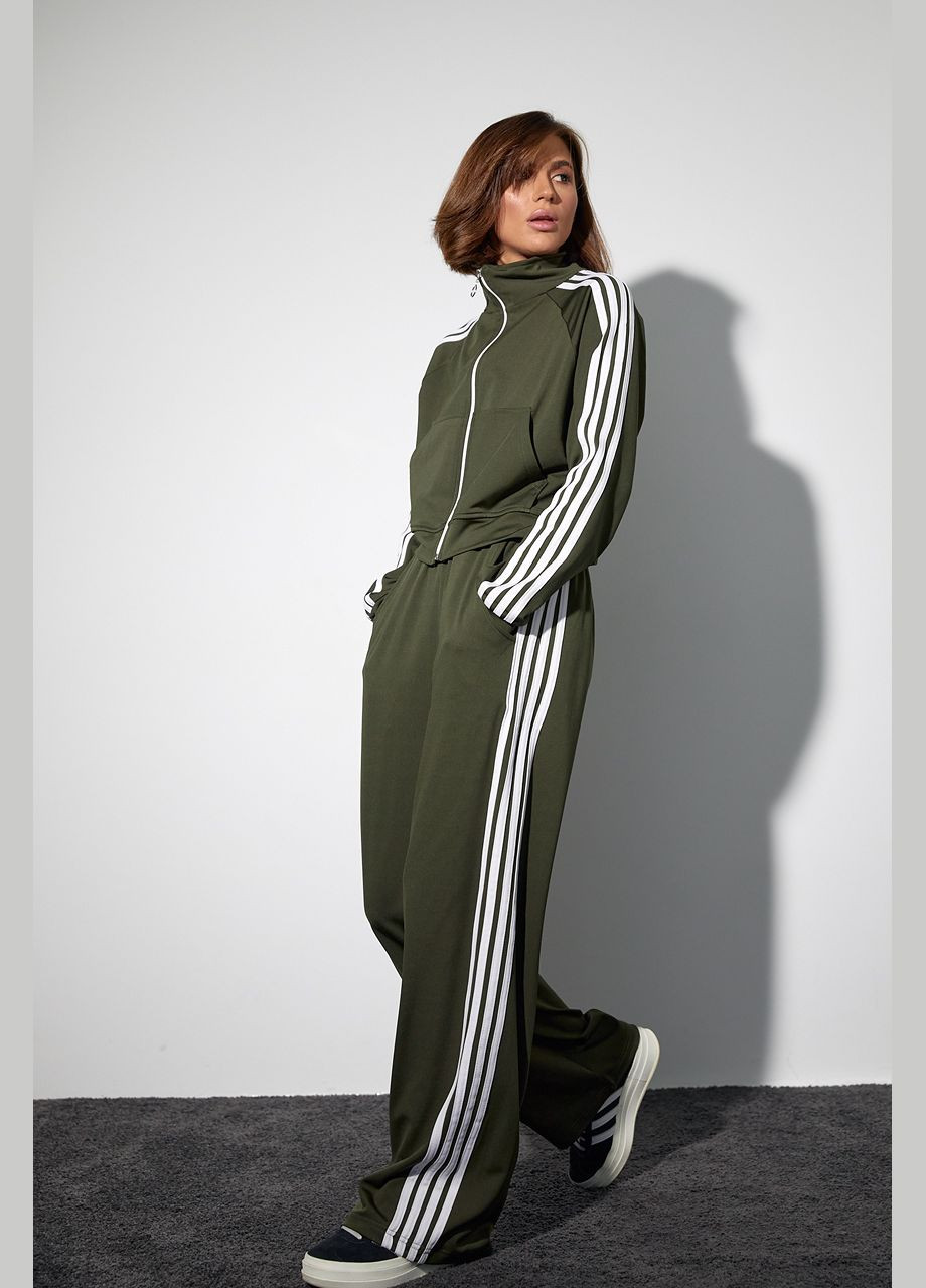 Спортивний костюм жіночий з лампасами Liton (296909134)