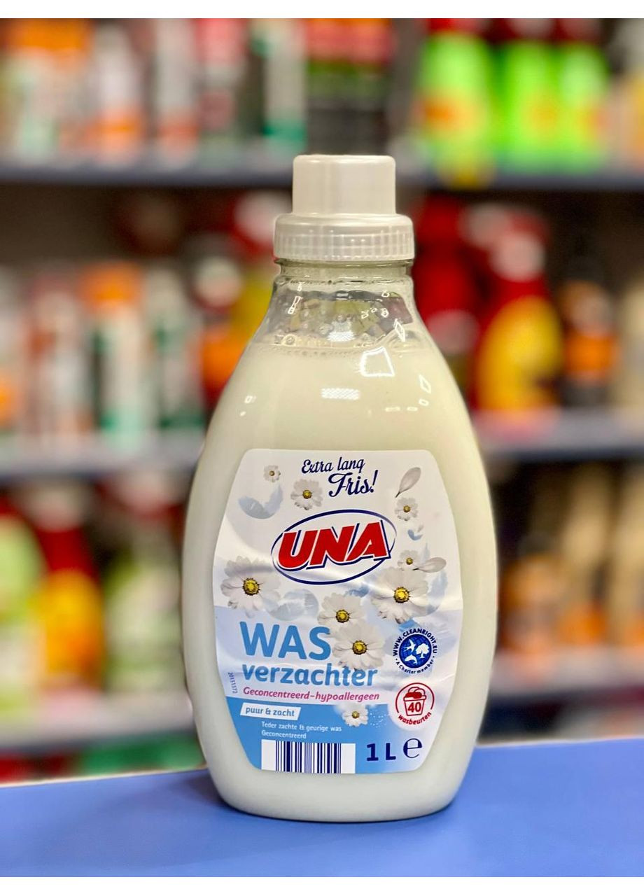 Кондиционер для стирки Hypoallergenic 1л 40 стирок Una (361078480)