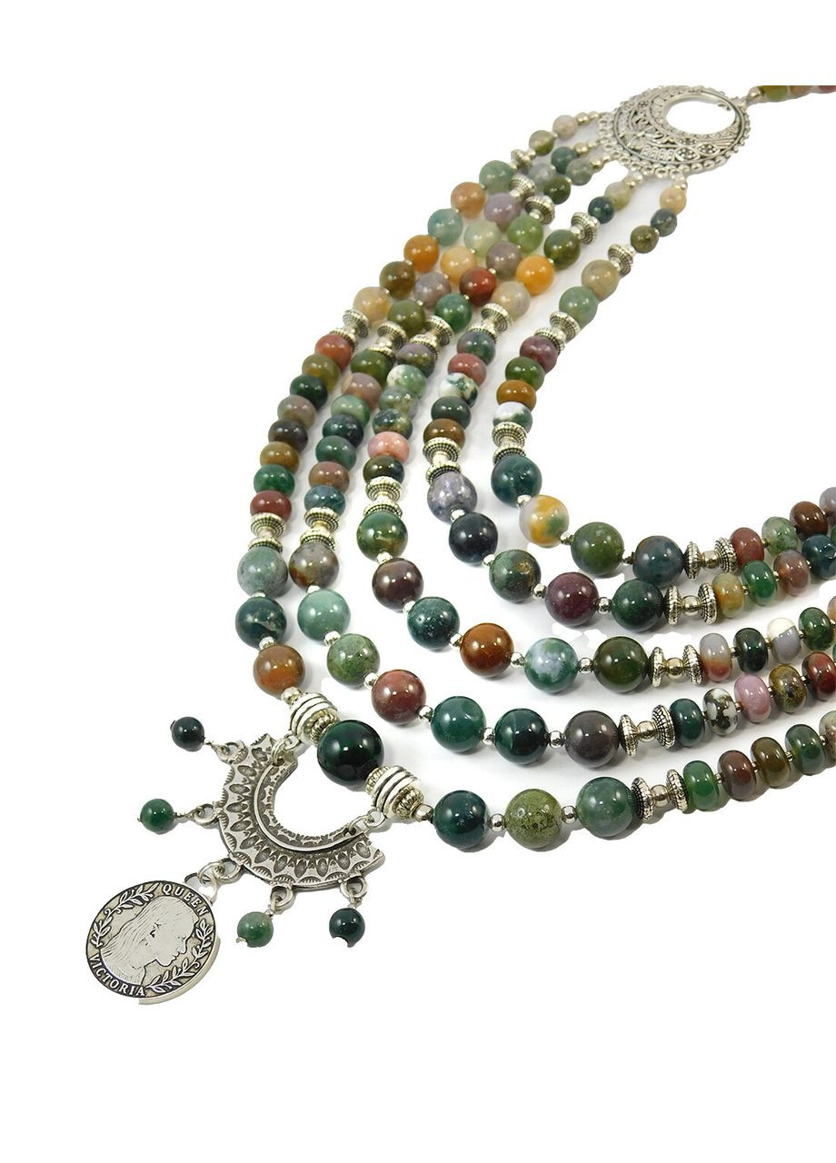 Ожерелье "Тайны земли" Яшма Fursa fashion (322315075)