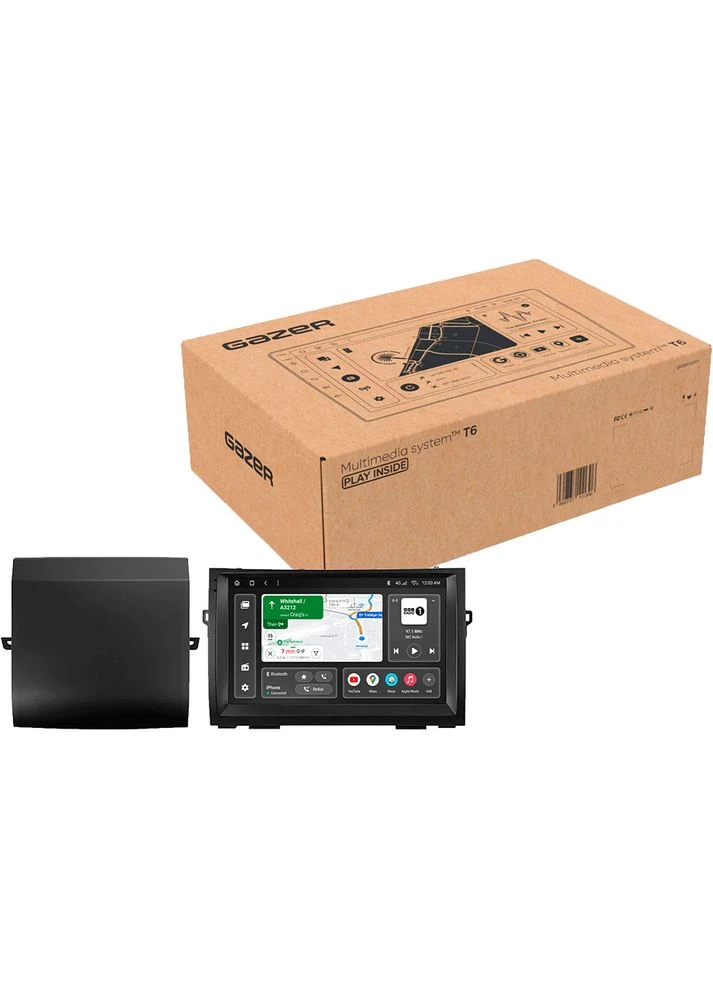 Автомагнитола T6009-XW20 PRO MAX для Toyota Prius 2 (XW20) 2003-2011 (45211) Gazer (323100430)